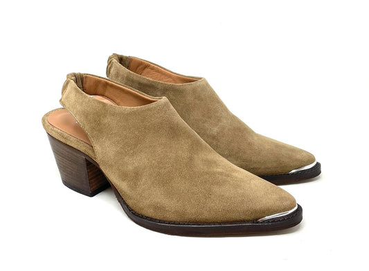 TRONCHETTI CON TACCO VOLPATO DONNA SABBIA - MARION07 132