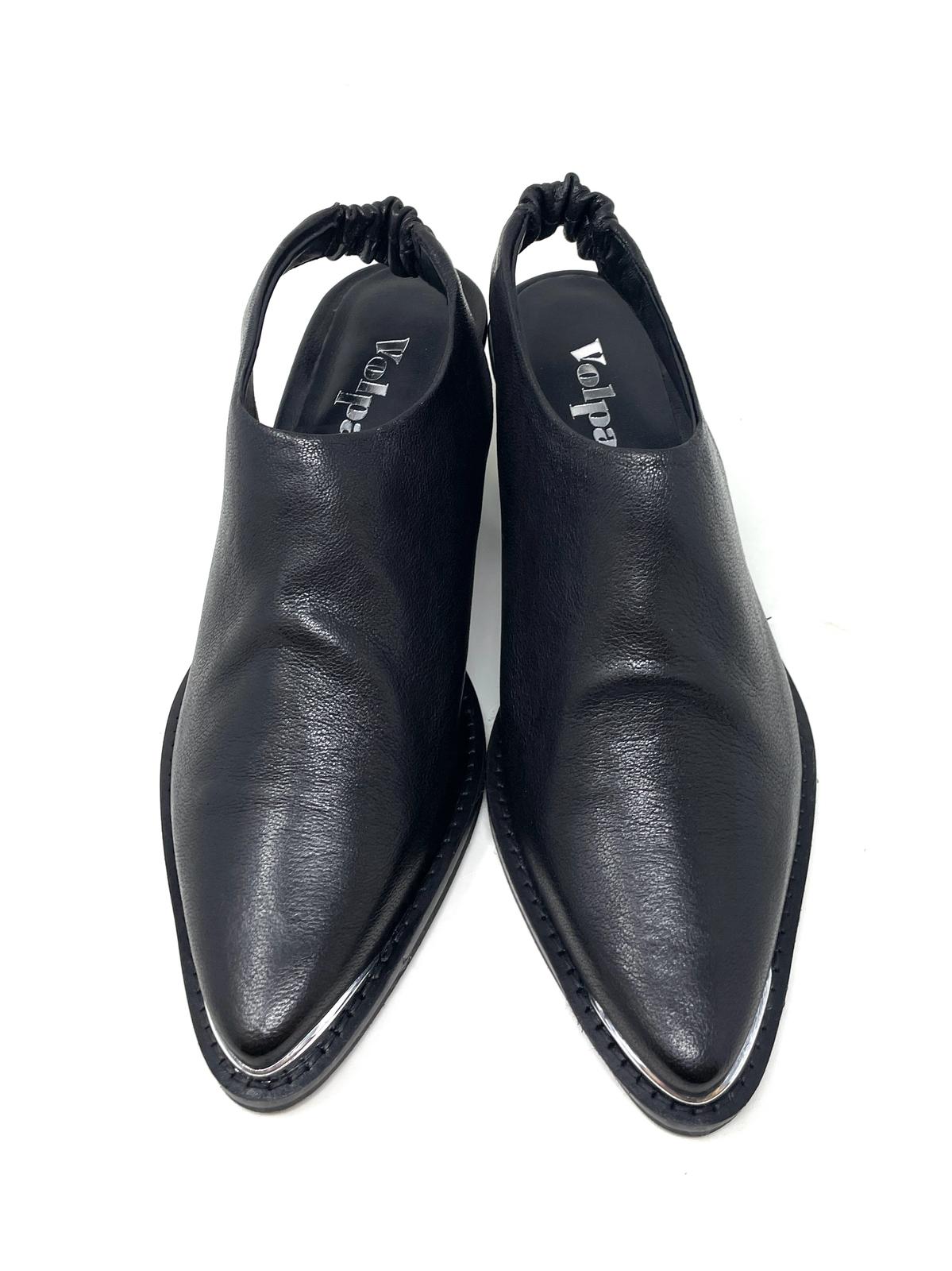 TRONCHETTI CON TACCO VOLPATO DONNA NERO - MARION07 NERO