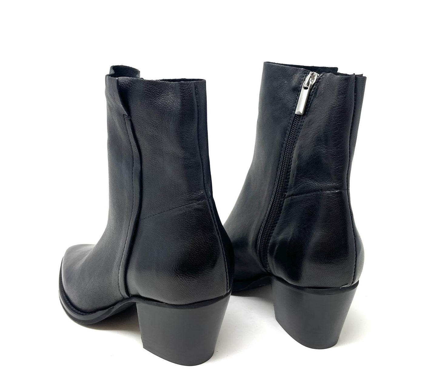 TRONCHETTI CON TACCO VOLPATO DONNA NERO - MARION08 NERO