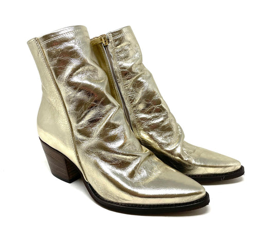 TRONCHETTI CON TACCO VOLPATO DONNA PLATINO - MARION13 PLA