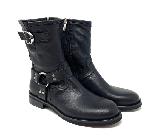 TRONCHETTI BASSI VOLPATO DONNA NERO - MAS05 NERO