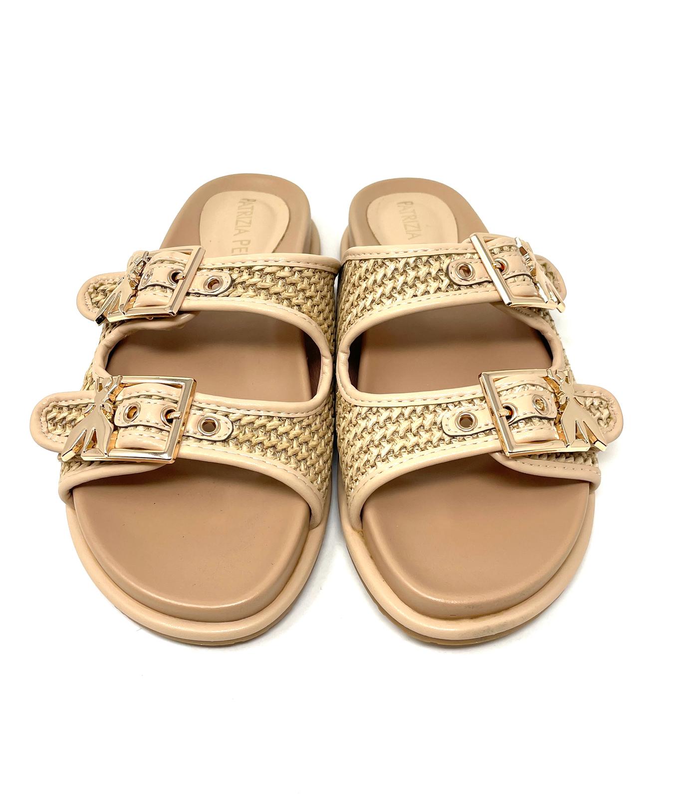 SANDALI BASSI PATRIZIA PEPE DONNA BEIGE - PJ337 BEIGE