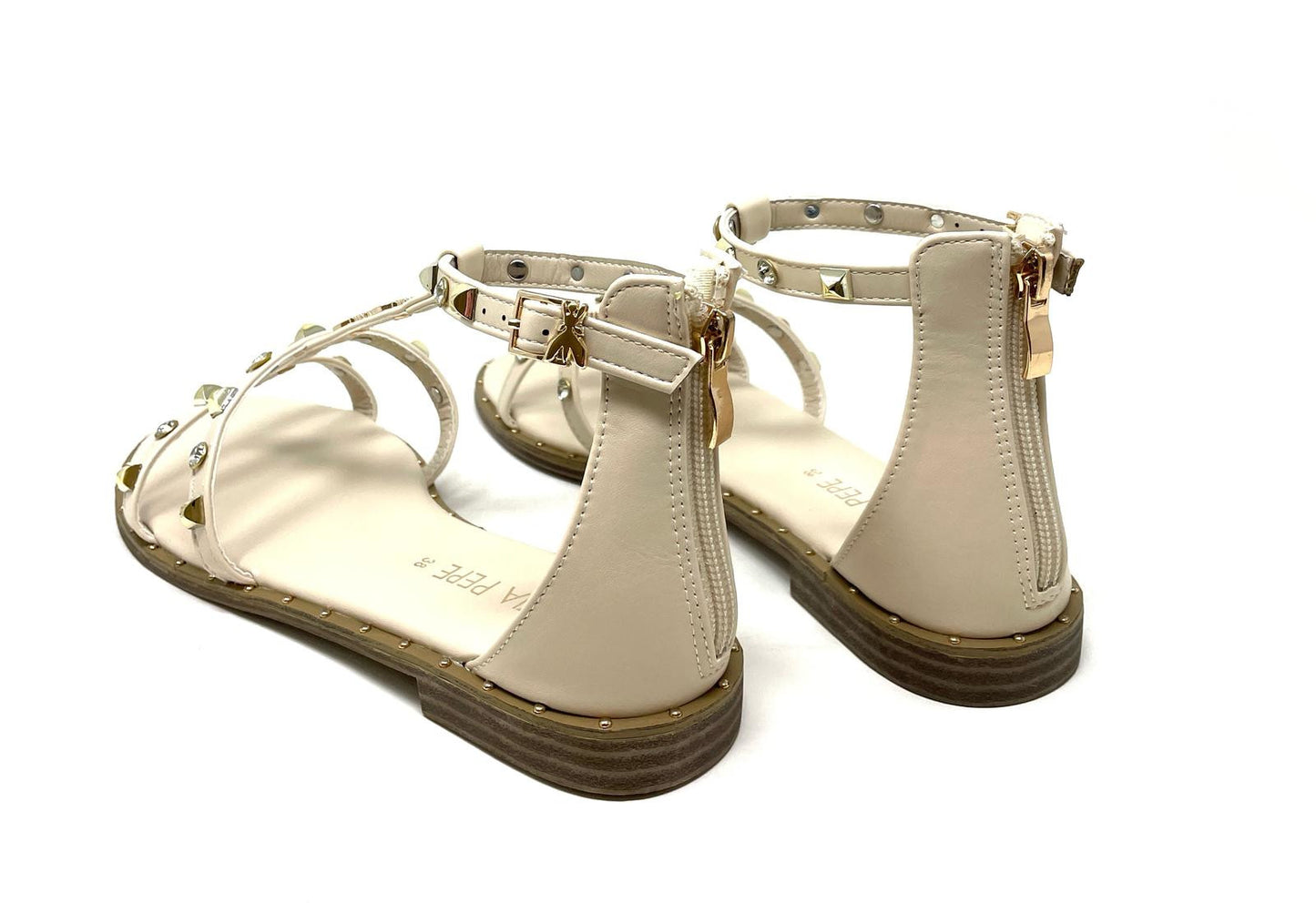 SANDALI BASSI PATRIZIA PEPE DONNA BIANCO - PJ343 WHITE