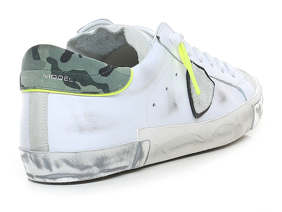 SNEAKERS PHILIPPE MODEL UOMO BIANCO - PRLUMA02 BI