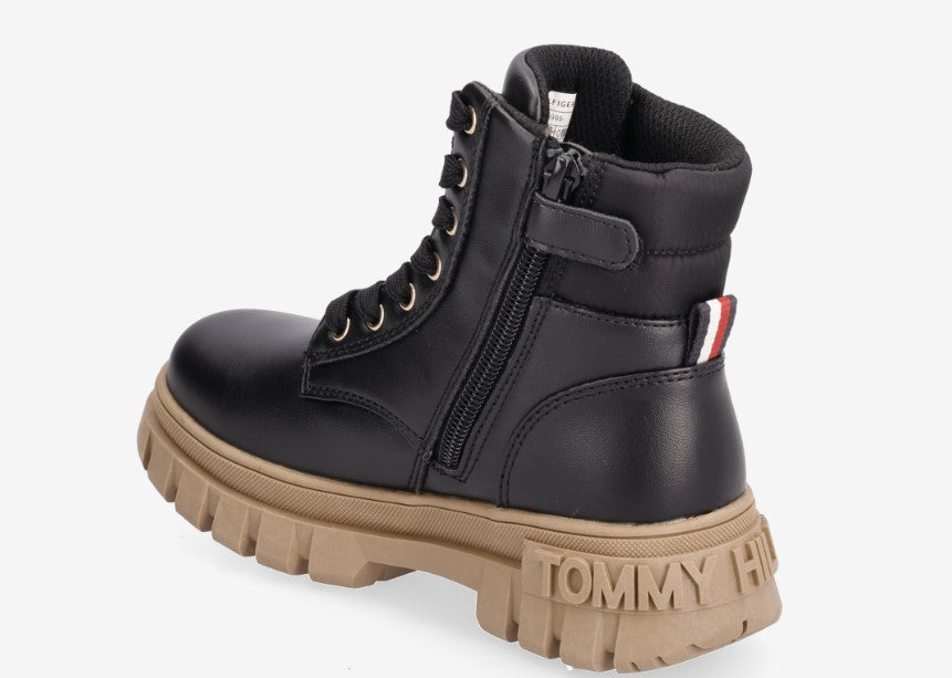 ANFIBIO TOMMY HILFIGER DONNA NERO - T3A533052NE