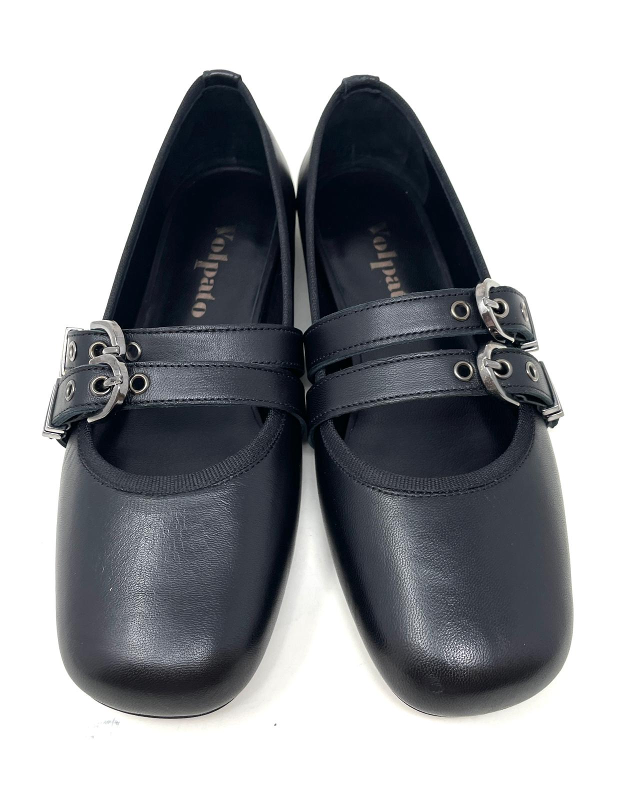 SCARPE BASSE VOLPATO DONNA NERO - TED253 NERO