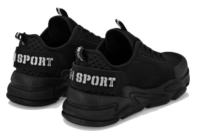 SNEAKERS PLEIN SPORT UOMO NERO - UADS0608 NE