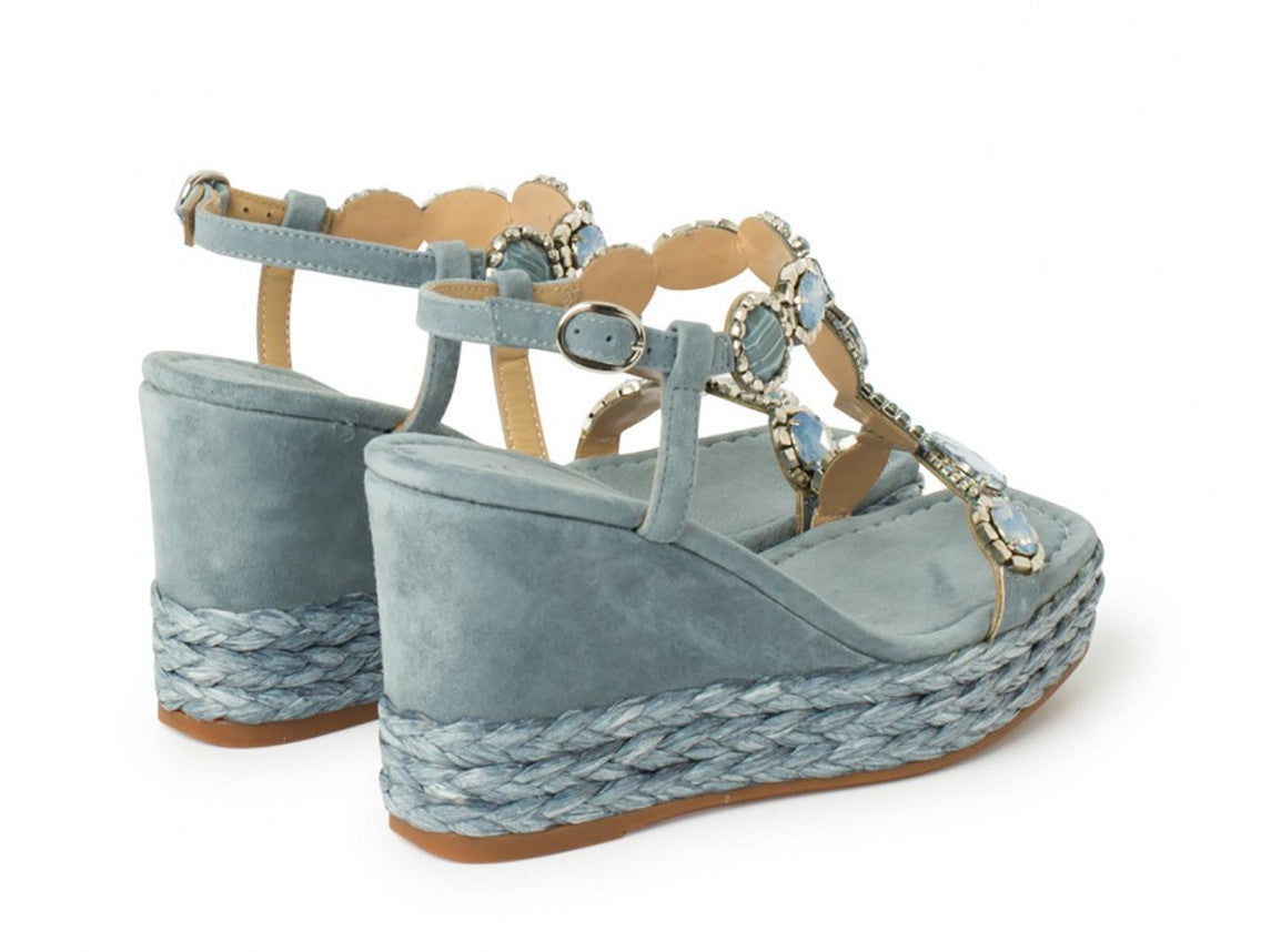 SANDALI ALMA EN PENA DONNA JEANS - V22280 JEAN