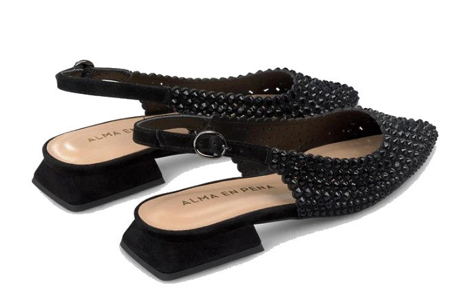 SCARPE BASSE ALMA EN PENA DONNA NERO - V250488 NERO