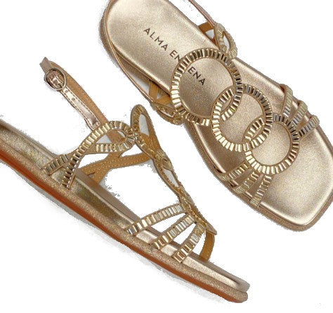 SANDALI BASSI ALMA EN PENA DONNA BRONZO - V2551603 BRONZ