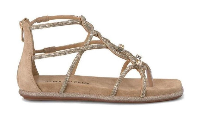 SANDALI BASSI ALMA EN PENA DONNA SABBIA - V2551604 SAND