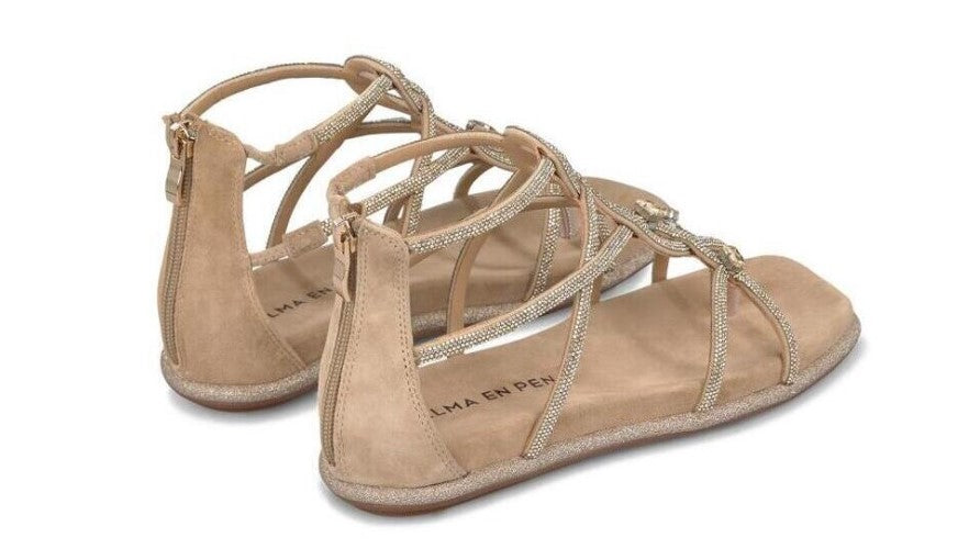 SANDALI BASSI ALMA EN PENA DONNA SABBIA - V2551604 SAND