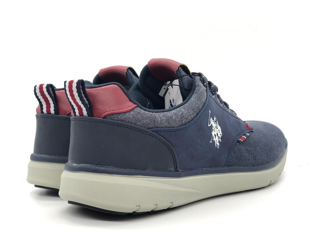 SCARPA U.S. POLO ASSN. UOMO BLU - VERTER1C BL