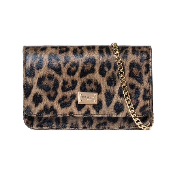 BORSA MARC ELLIS ACCESSORI LEOPARDATO - XYLIA LEO CAMEL