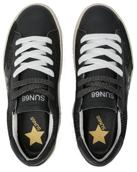 SNEAKERS SUN68 DONNA NERO - Z44221 NERO