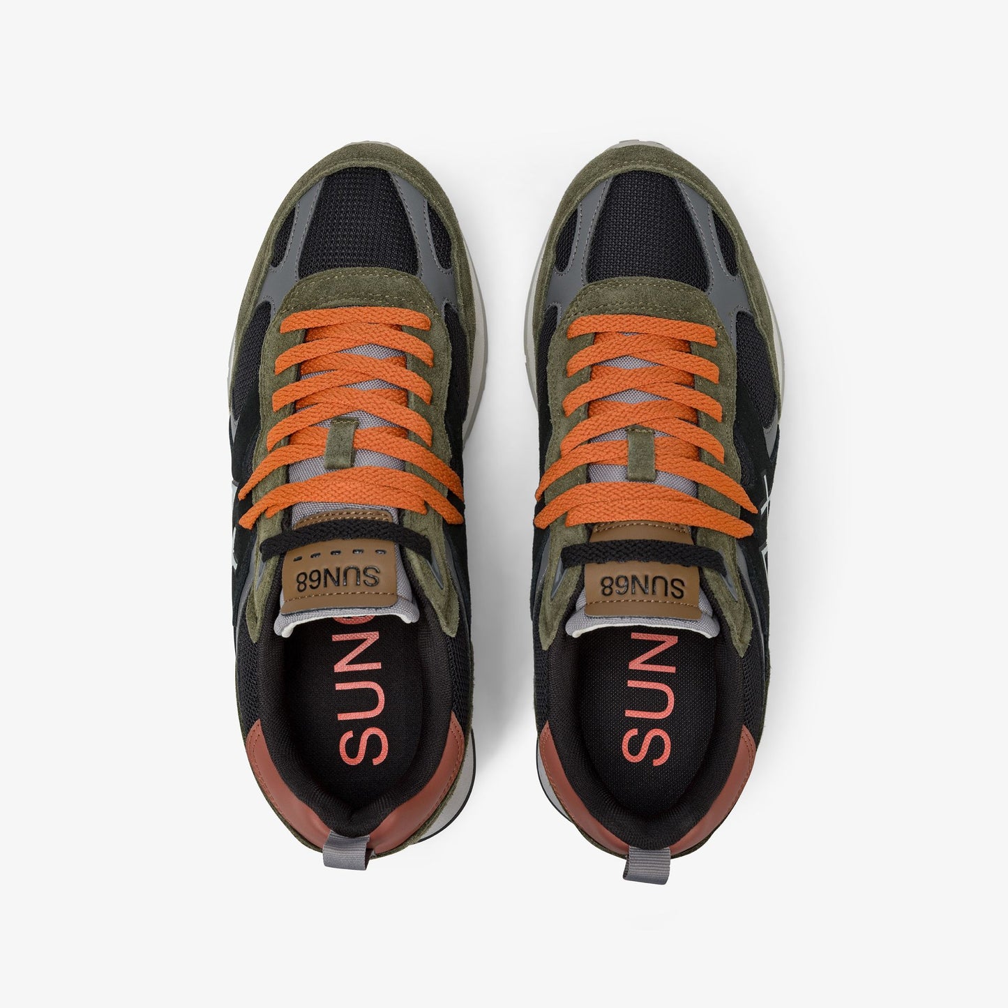 SNEAKERS SUN68 UOMO MILITARE - Z45116 MILI