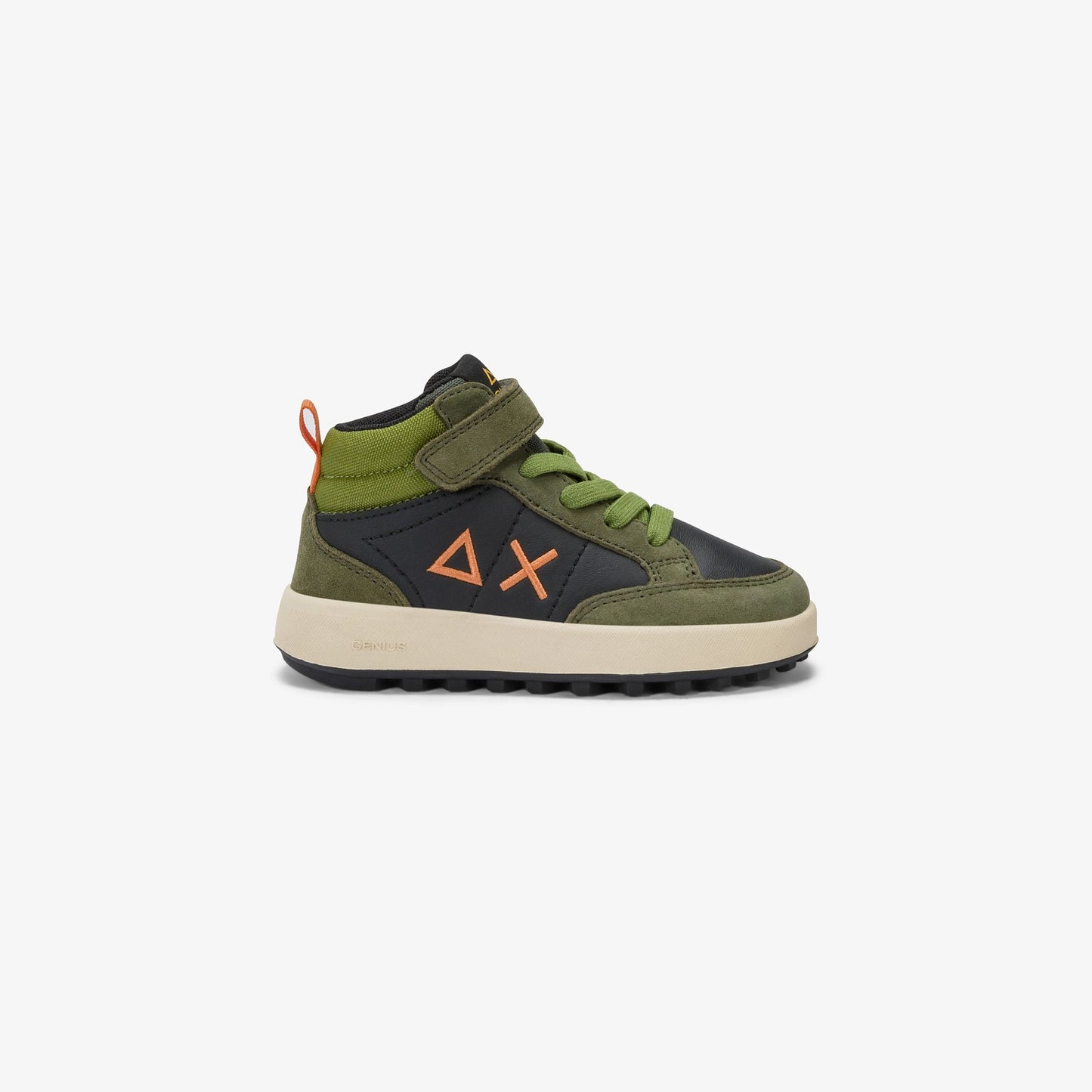 SNEAKERS SUN68 BAMBINO MILITARE - Z45335B MILI