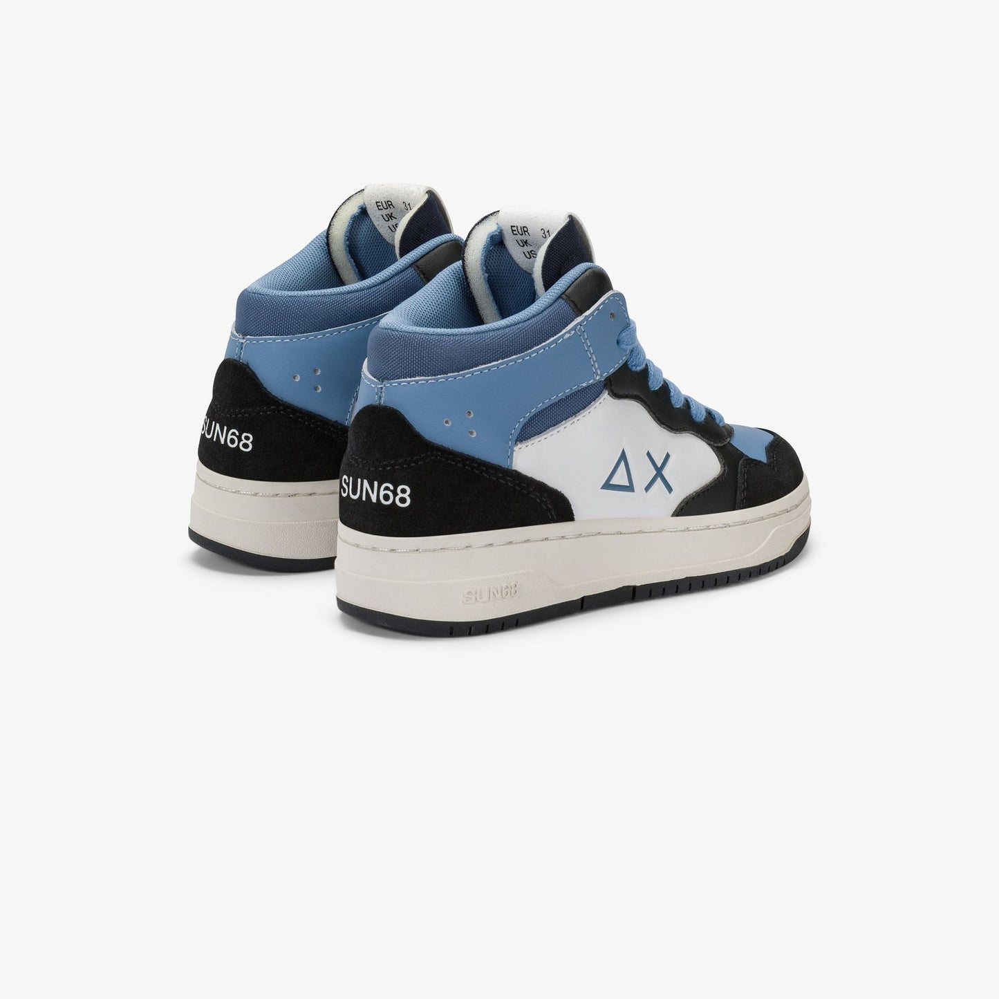 SNEAKERS SUN68 BAMBINO NERO - Z45350T NERO