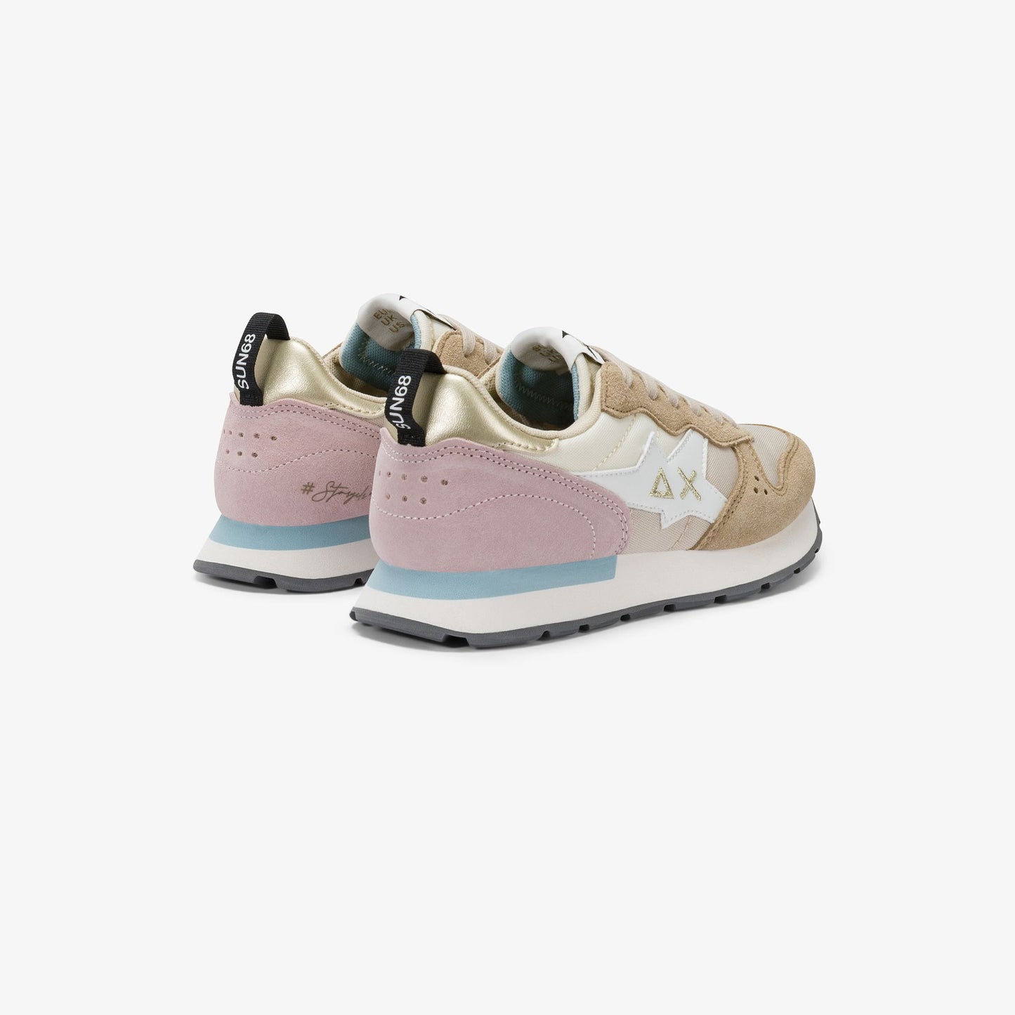 SNEAKERS SUN68 BAMBINO BIANCO - Z45416T BIANCO