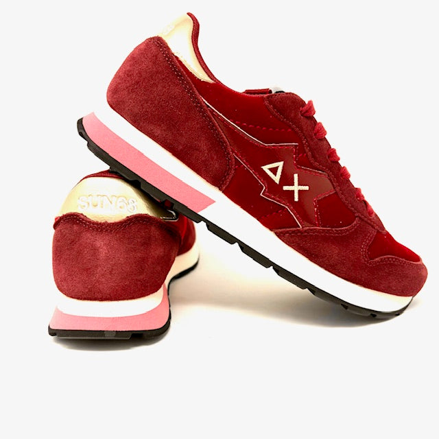 SNEAKERS SUN68 BAMBINO BORDEAUX - Z45423T BORDO