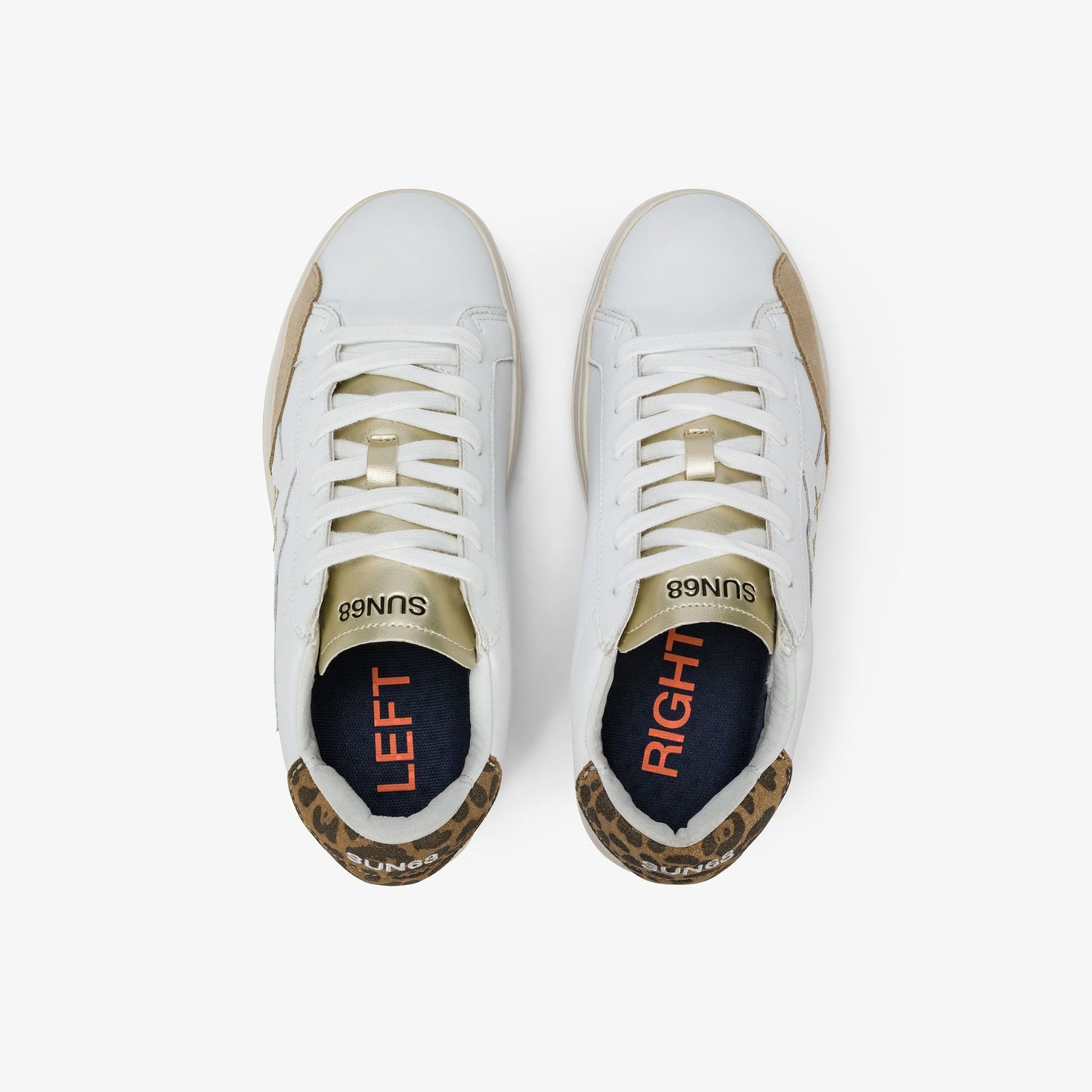 SNEAKERS SUN68 BAMBINO BIANCO - Z45435T BIANCO
