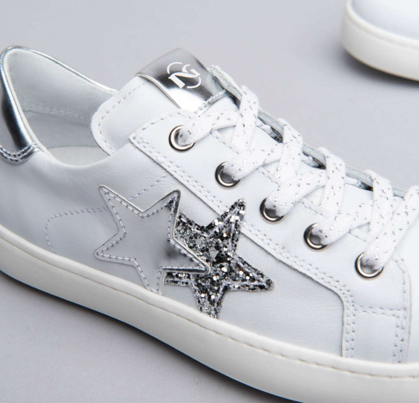 SNEAKERS NERO GIARDINI BAMBINO BIANCO - 031492F 707