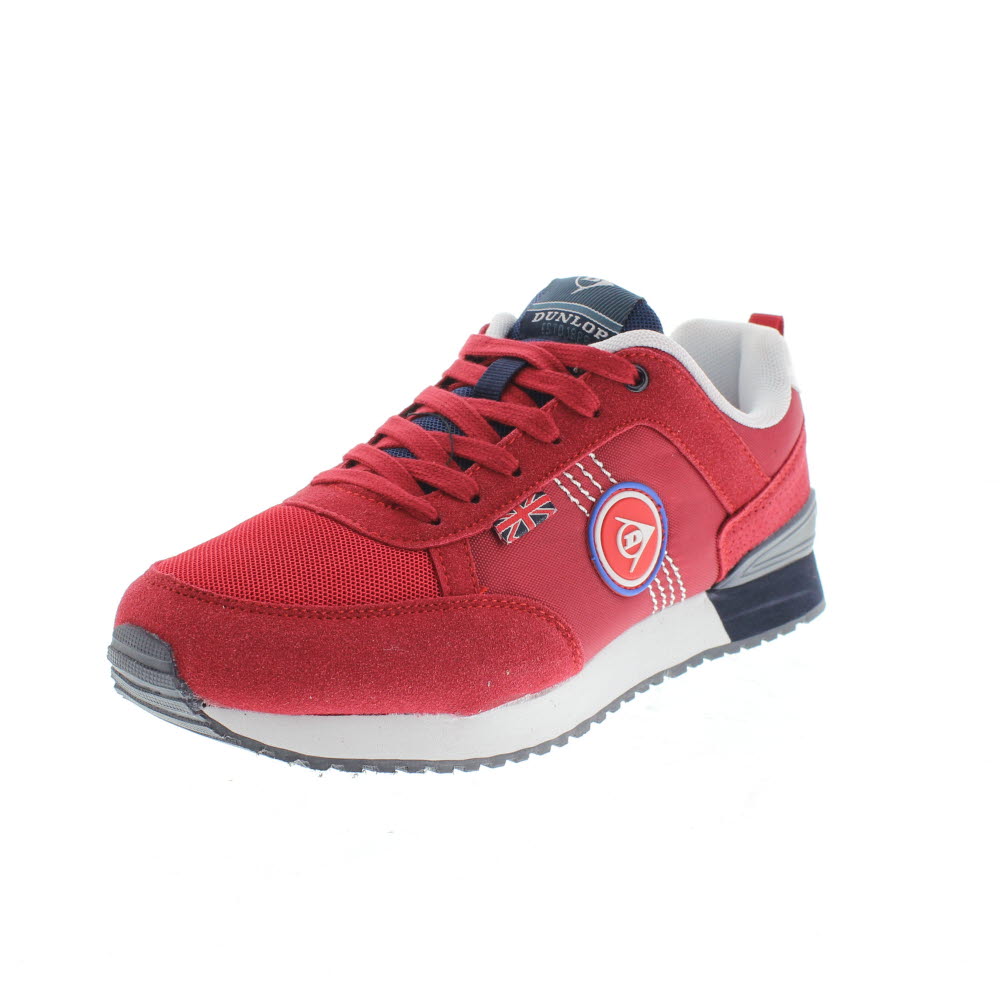 SNEAKERS DUNLOP UOMO ROSSO - 35522 RED