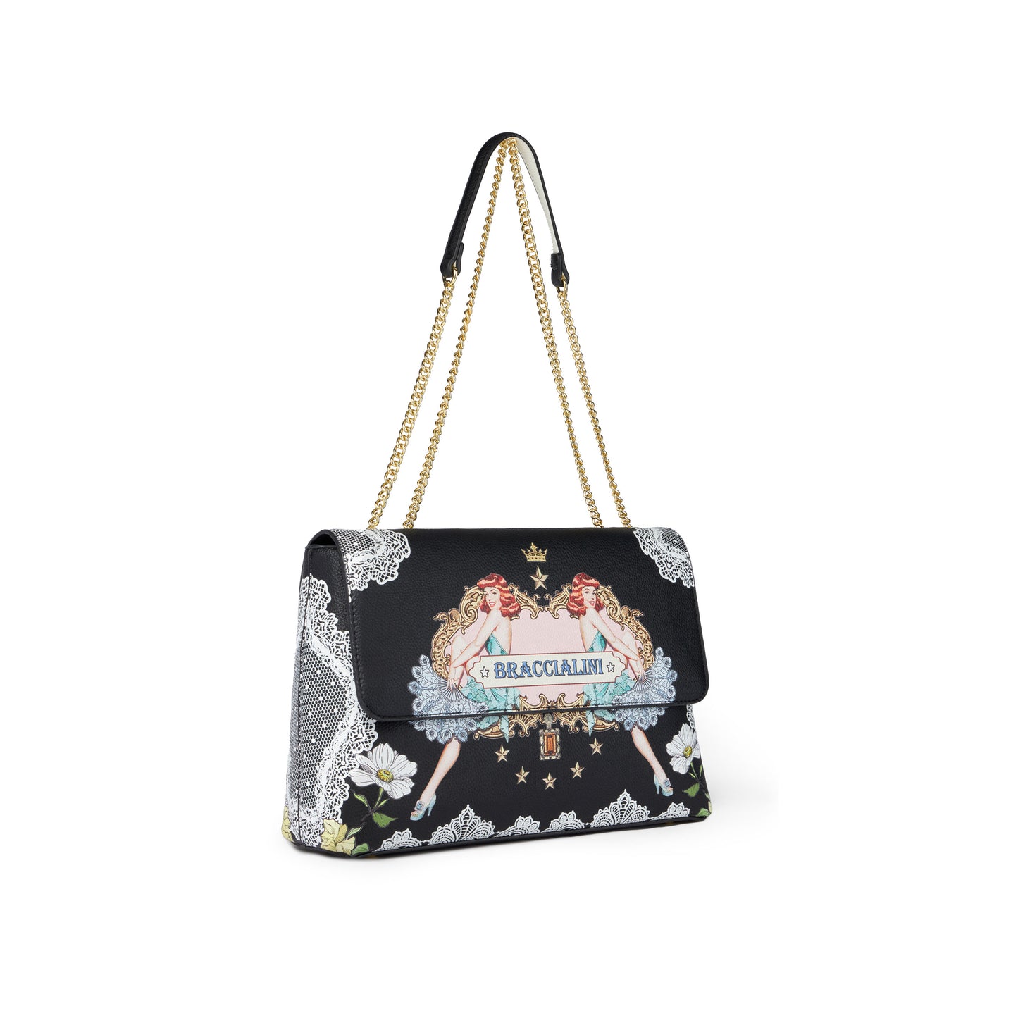 BORSA BRACCIALINI ACCESSORI NERO - B17362NE