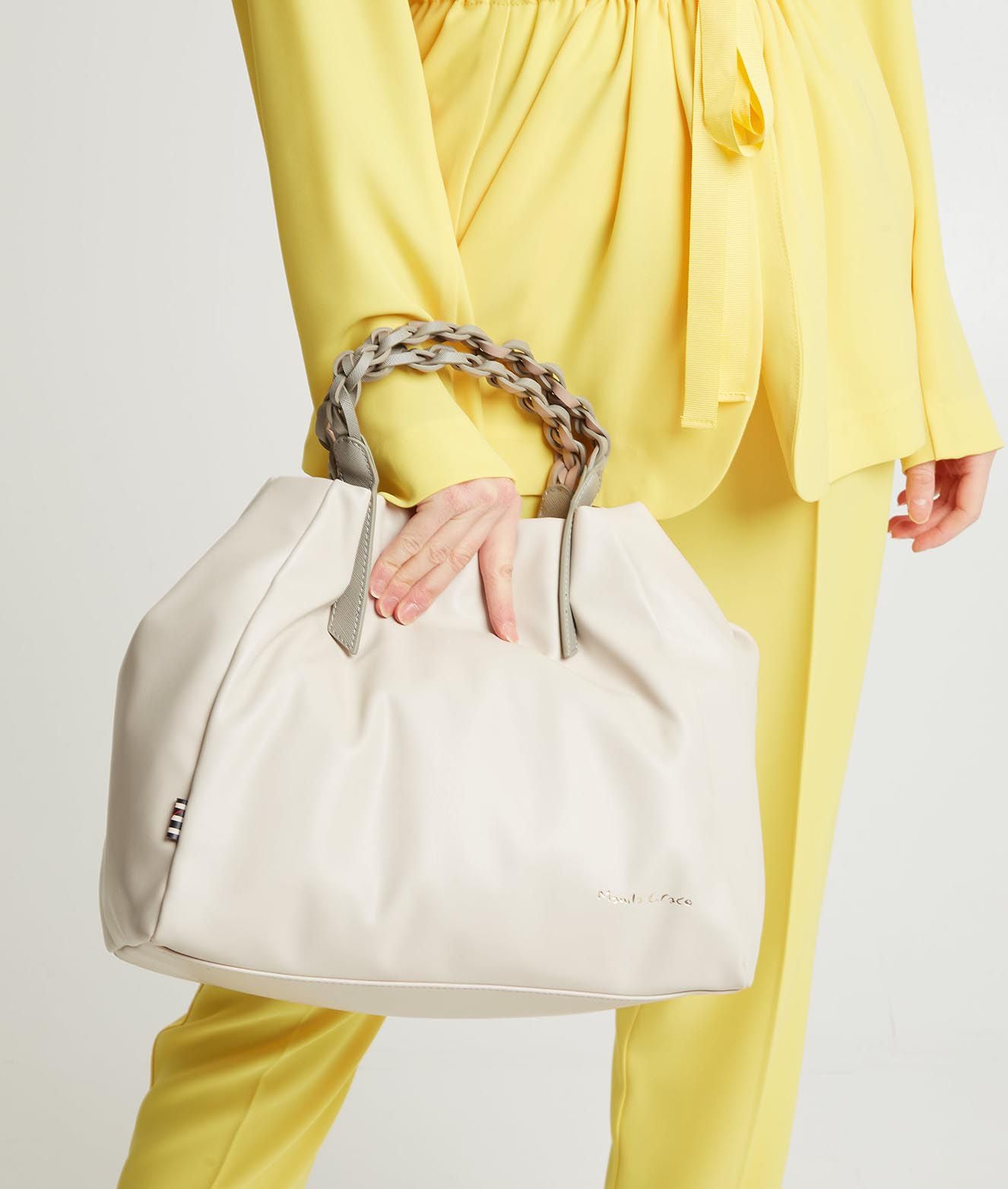 BORSA MANILA GRACE ACCESSORI BIANCO - B230 BIAN