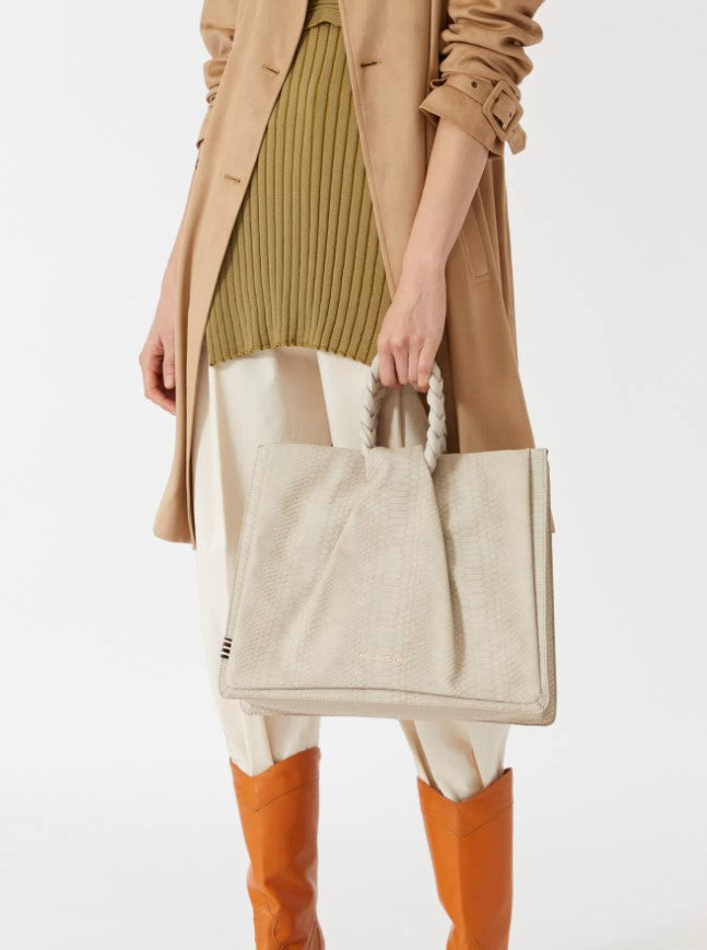 BORSA MANILA GRACE ACCESSORI FANGO - B233 FANGO