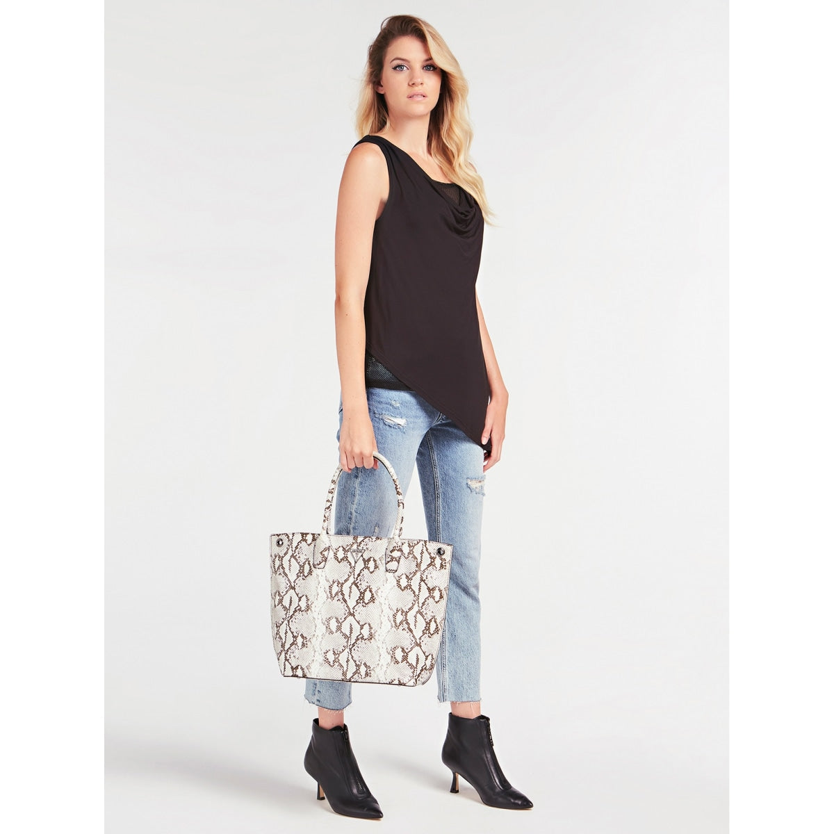 BORSA GUESS ACCESSORI PITONE - HWPM787224P