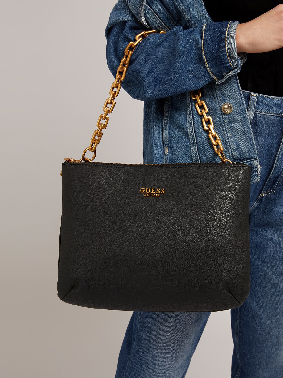 BORSA GUESS ACCESSORI NERO - HWVB840018N