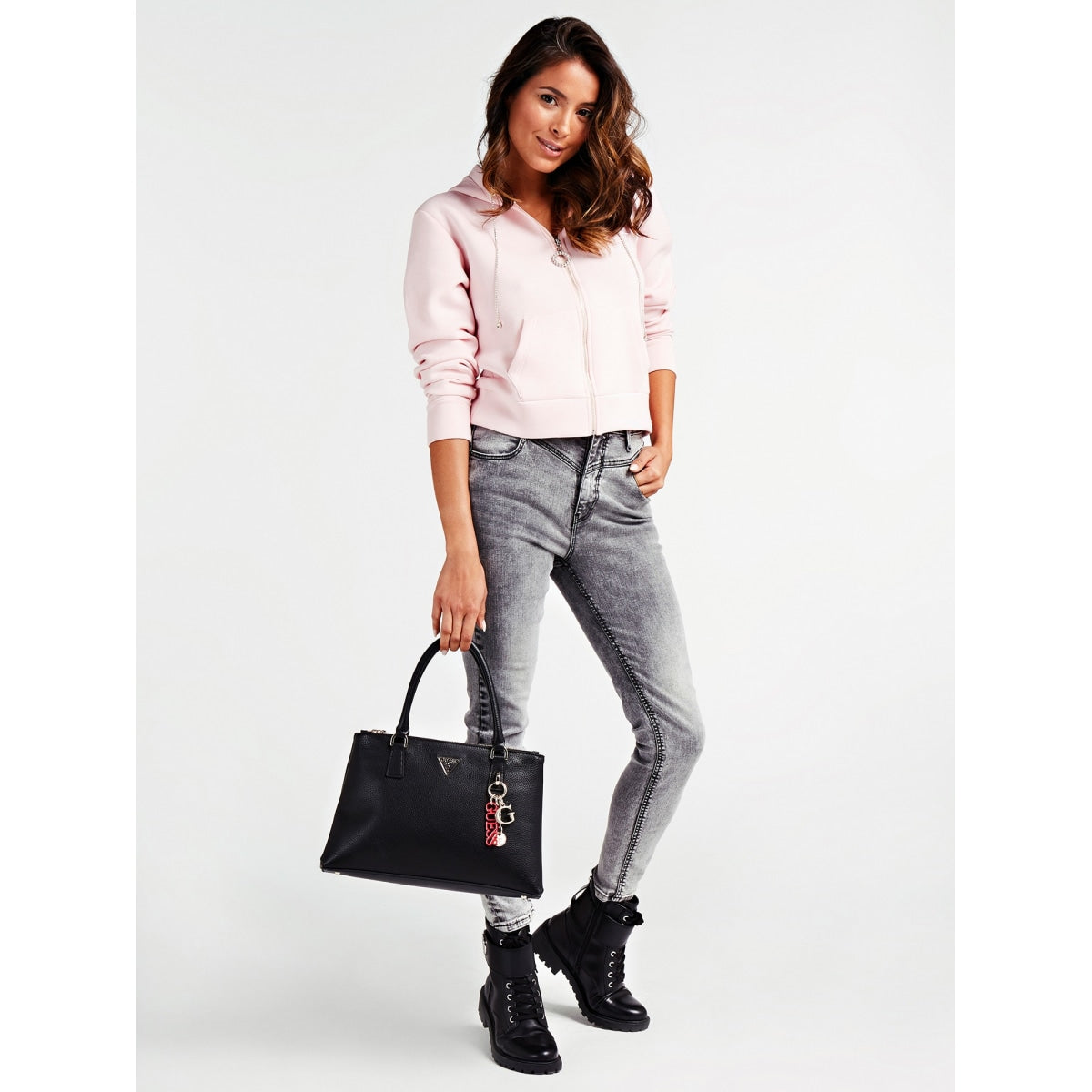 BORSA GUESS ACCESSORI NERO - HWVG774206N