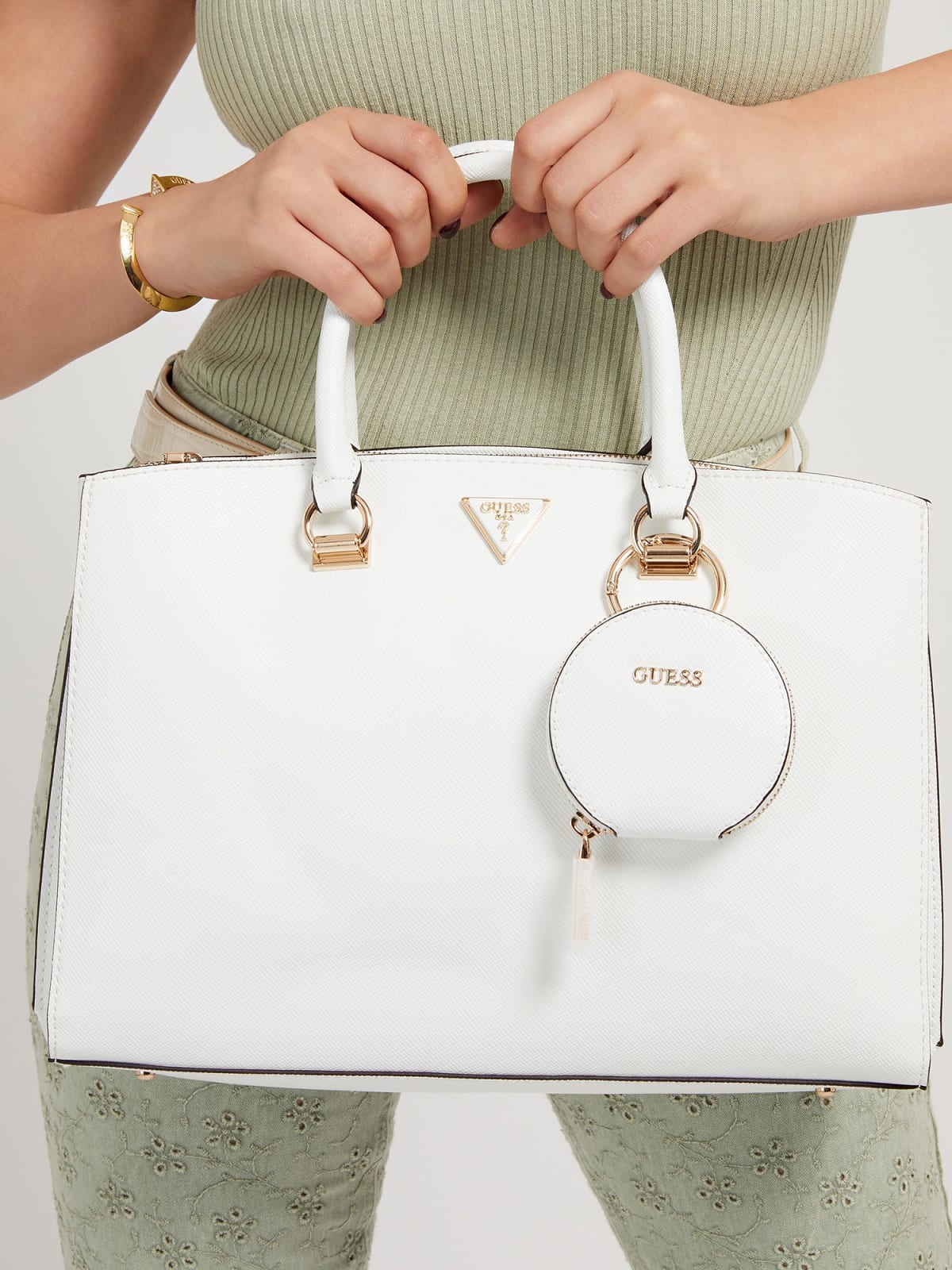 BORSA GUESS ACCESSORI BIANCO - HWVG841607W