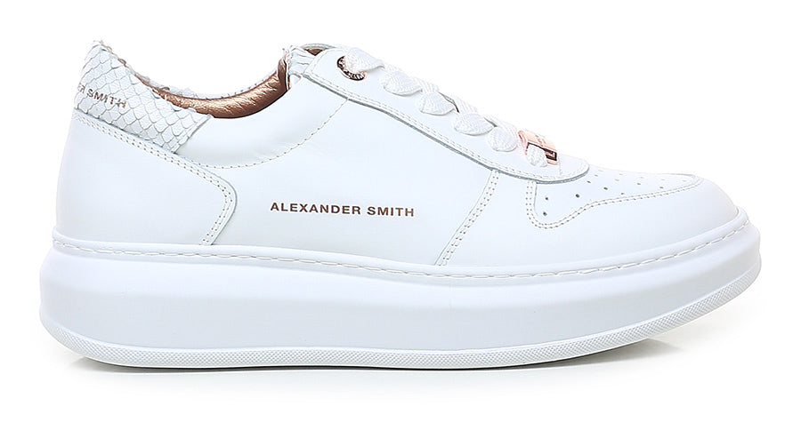 SNEAKERS ALEXANDER SMITH DONNA BIANCO - L2D60 TWT
