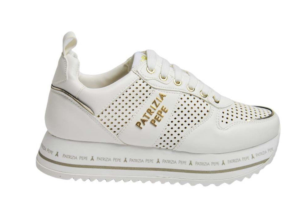 SNEAKERS PATRIZIA PEPE DONNA BIANCO - PJ150 BIPL