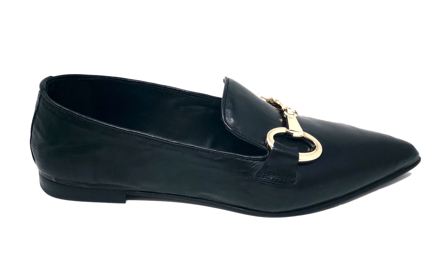 MOCASSINO POESIE VENEZIANE DONNA NERO - RLI138 NERO