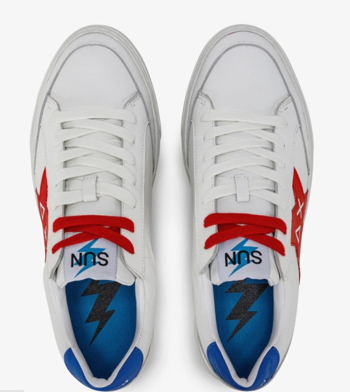 SNEAKERS SUN68 UOMO BIANCO - Z32125 110