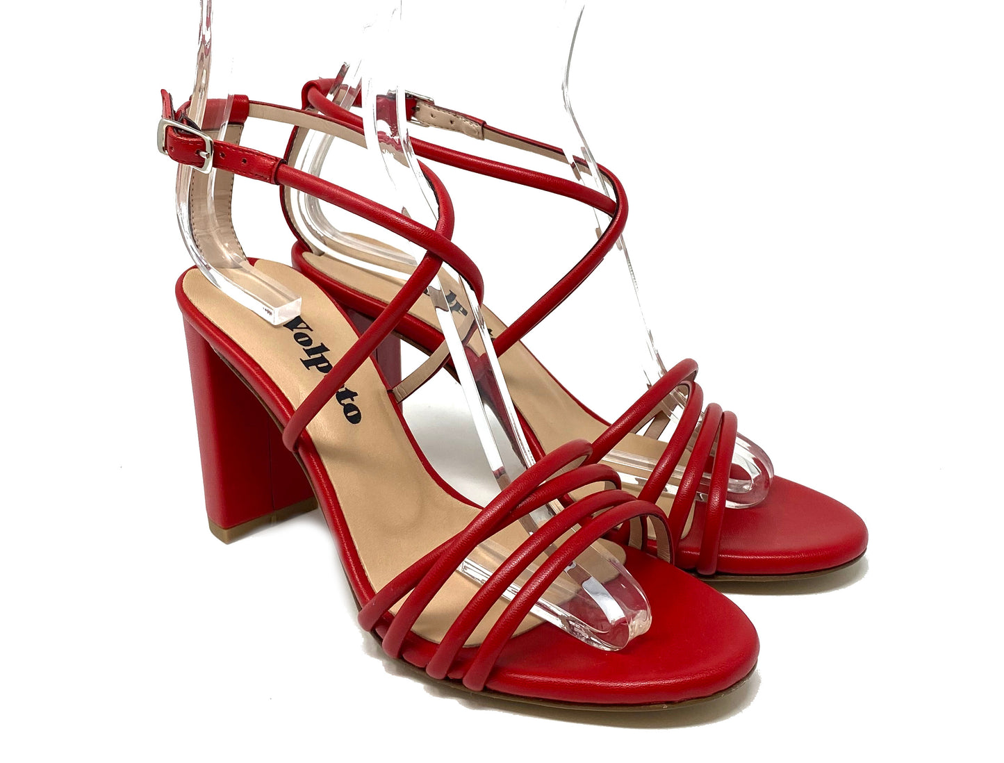 SANDALI VOLPATO DONNA ROSSO - 005SOF ROSS