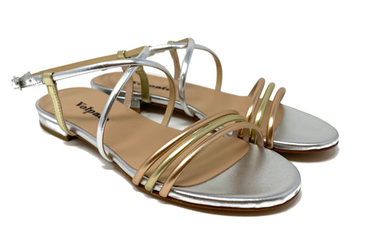 SANDALI VOLPATO DONNA ARGENTO - 011DEG ARG