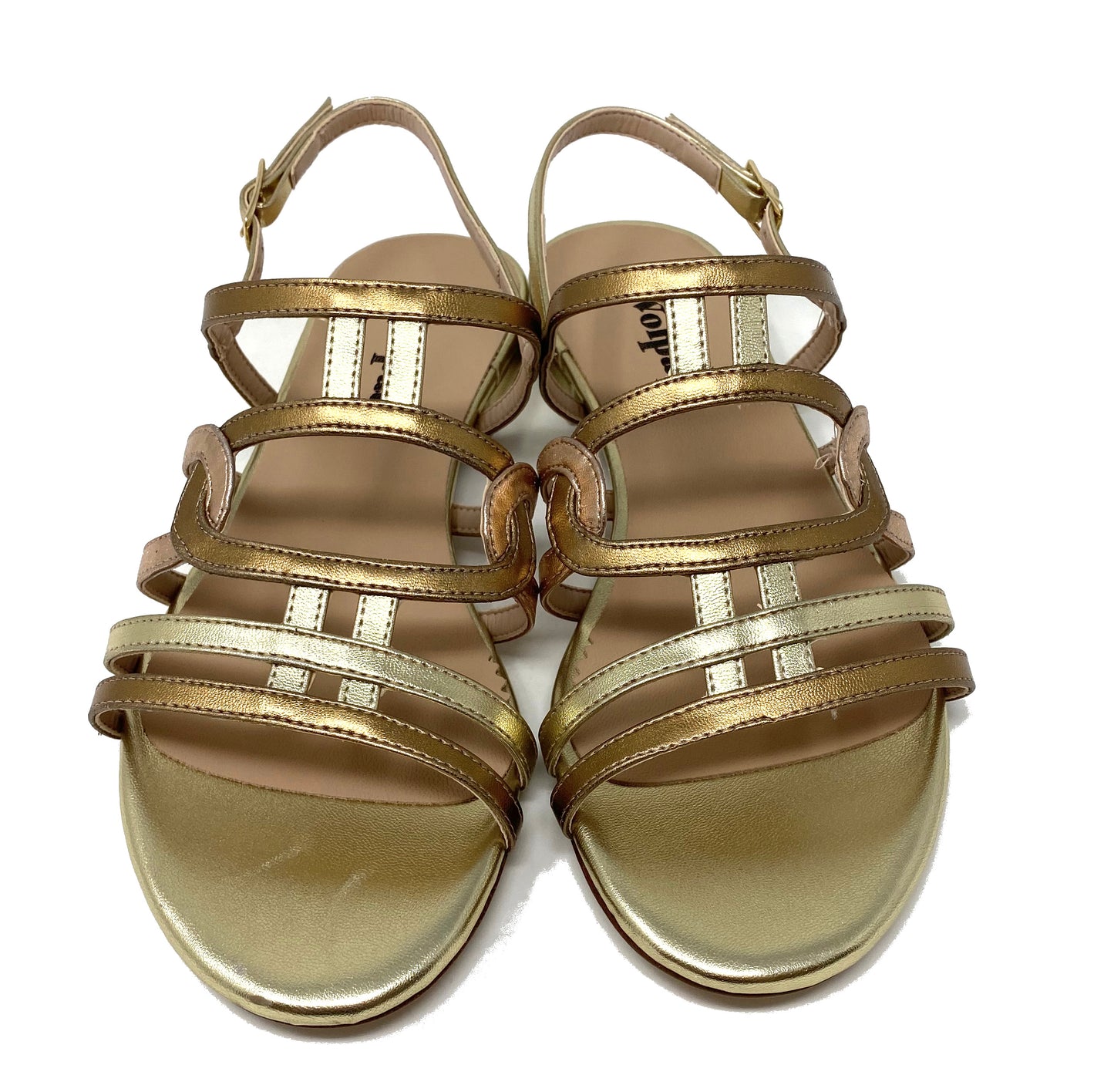 SANDALI VOLPATO DONNA PLATINO - 020MET PLAT