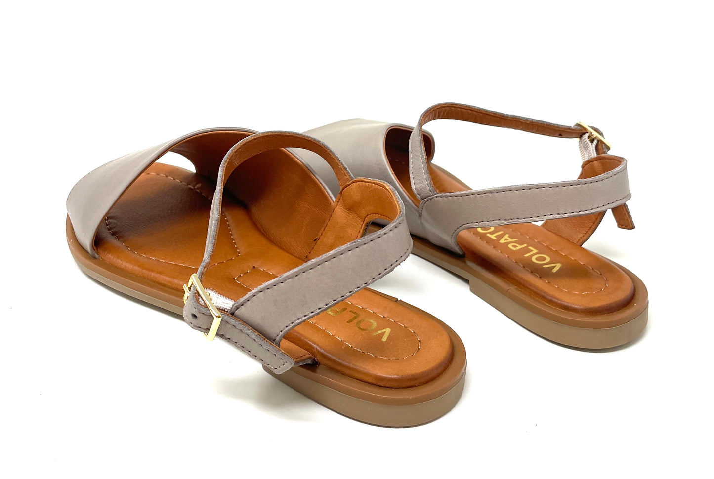SANDALI BASSI VOLPATO DONNA VISONE - 108220085VIS