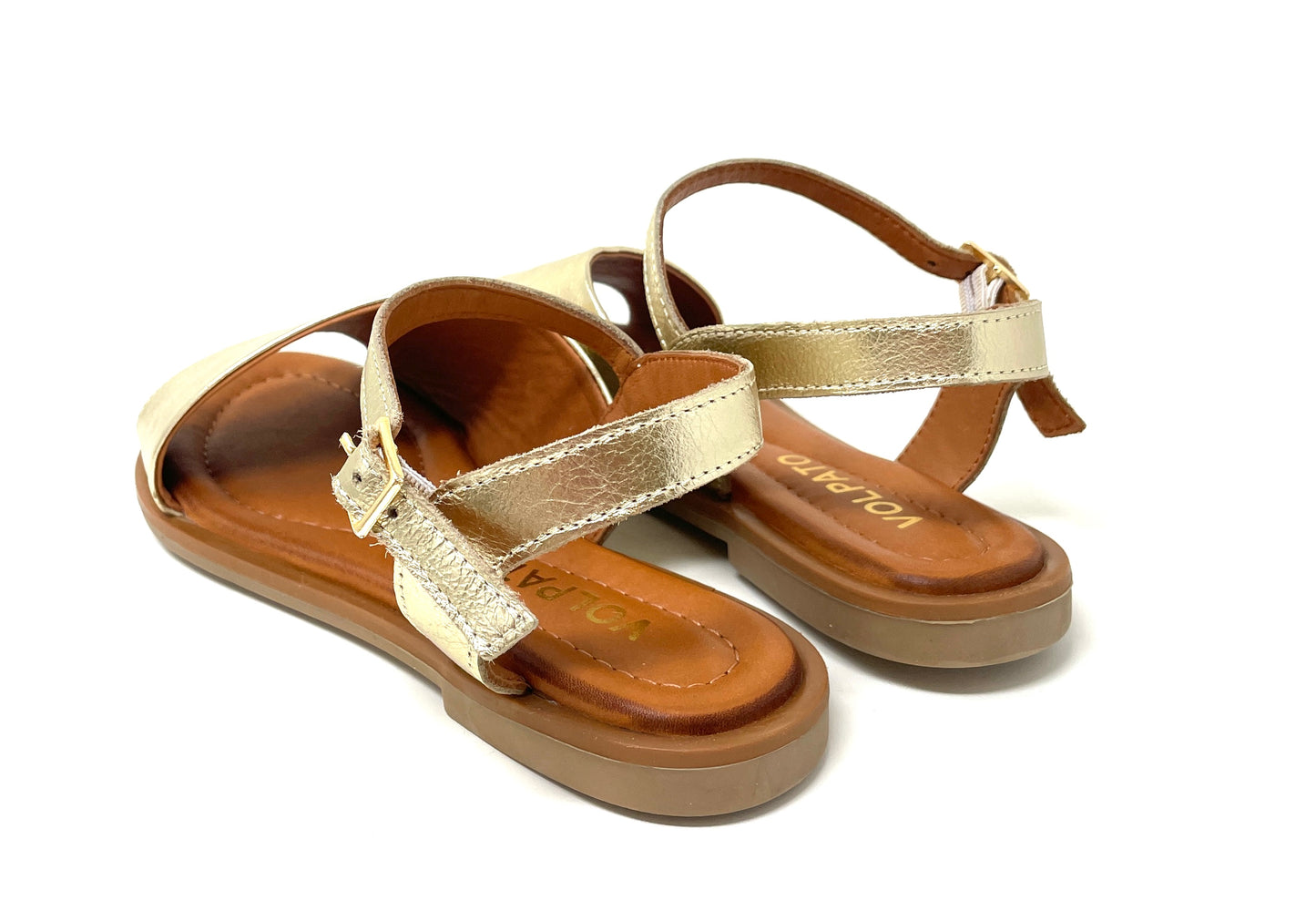 SANDALI BASSI VOLPATO DONNA ORO - 108220085 GOLD