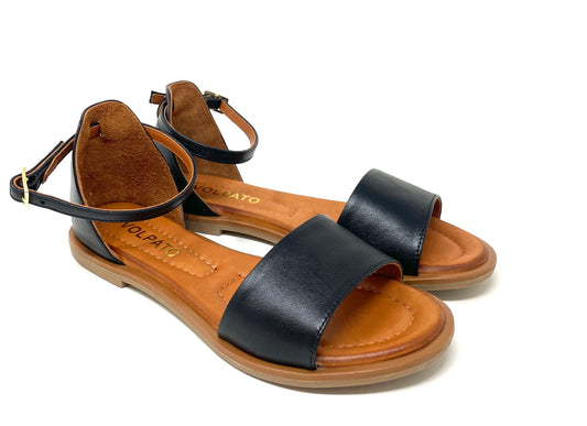SANDALI BASSI VOLPATO DONNA NERO - 108220204NERO