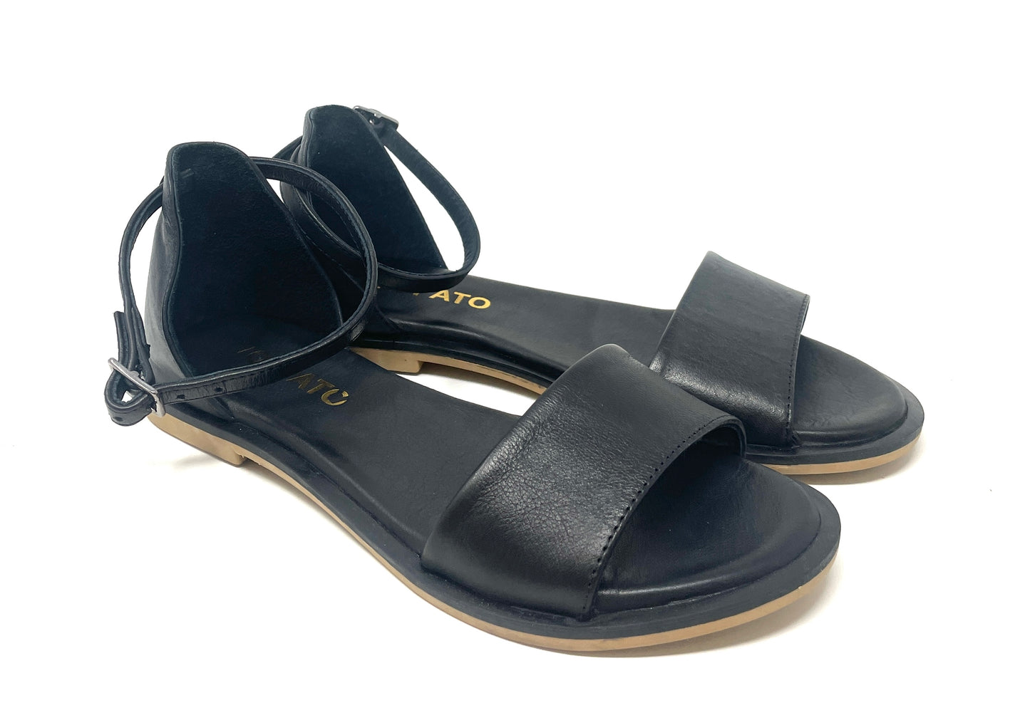 SANDALI BASSI VOLPATO DONNA NERO - 108220204NE