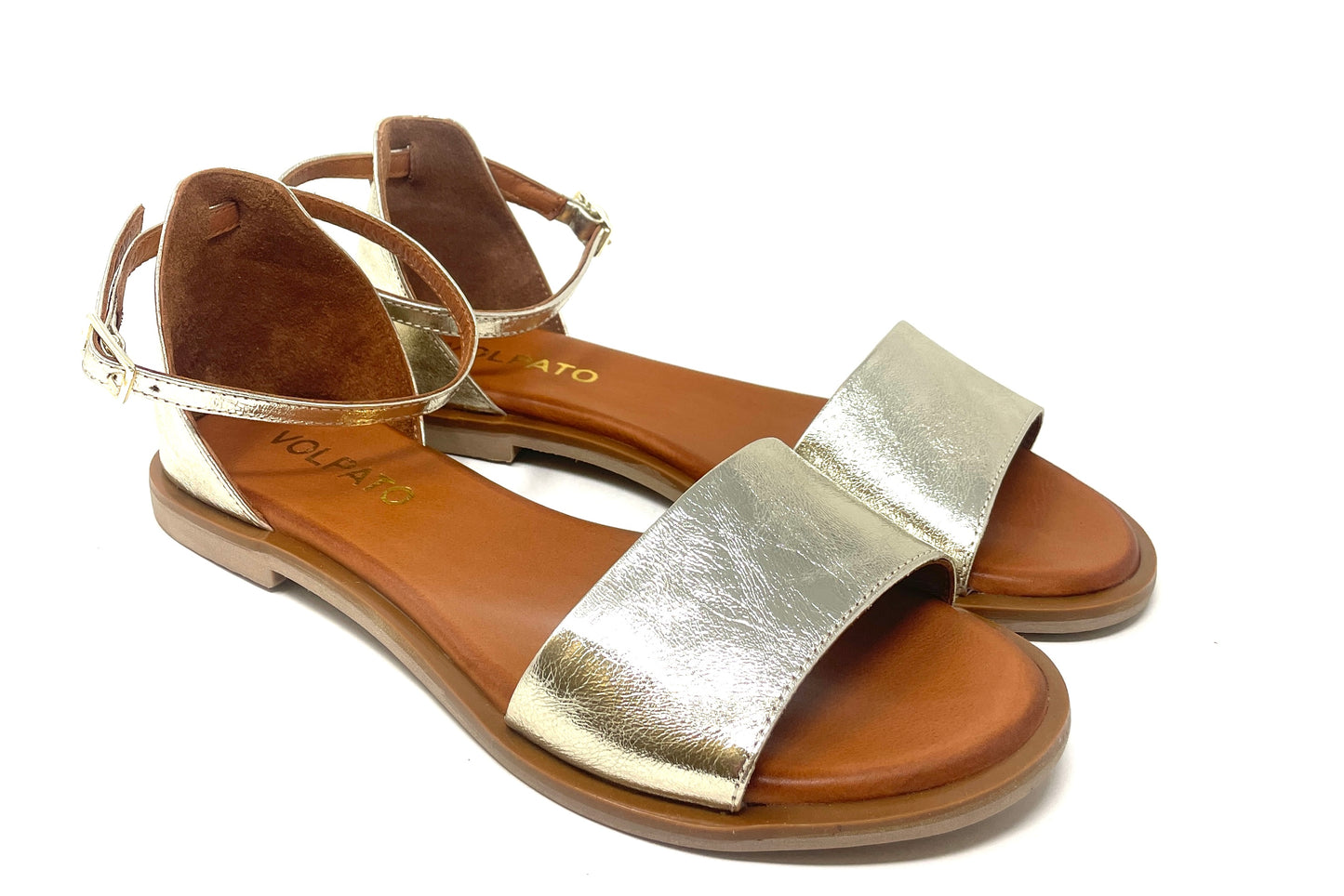 SANDALI BASSI VOLPATO DONNA ORO - 108220204OR