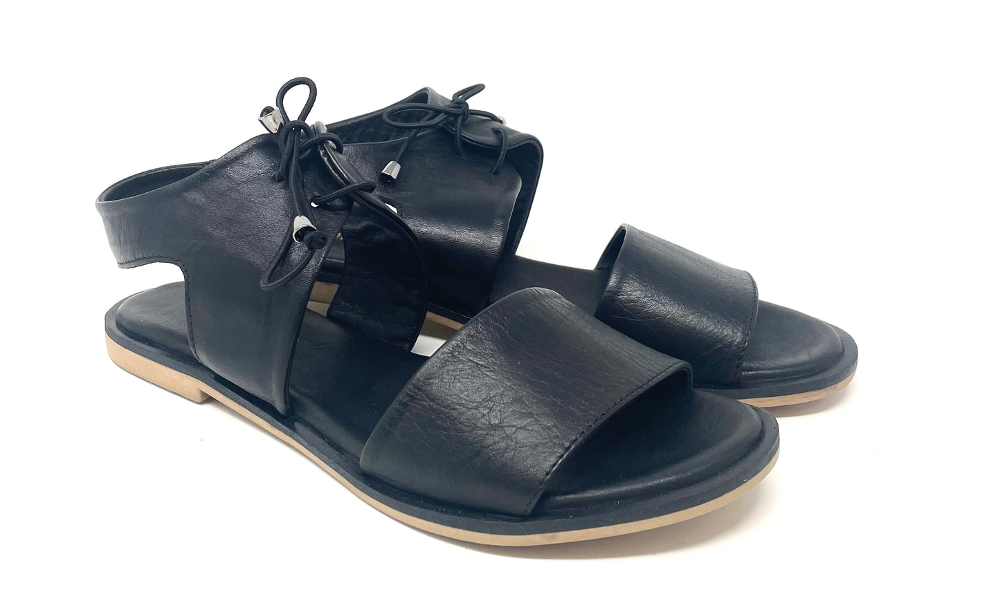 SANDALI BASSI VOLPATO DONNA NERO - 108230457NE