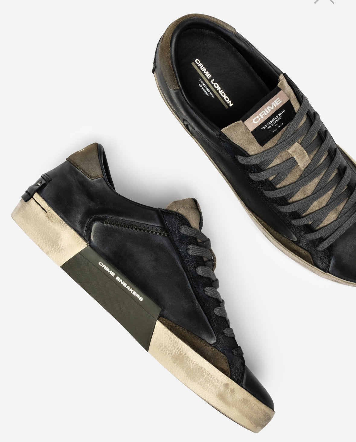 SNEAKERS CRIME  LONDON UOMO  - 11002 20