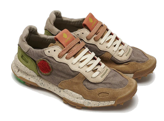 SNEAKERS SATORISAN UOMO NOCCIOLA - 110107 NUT