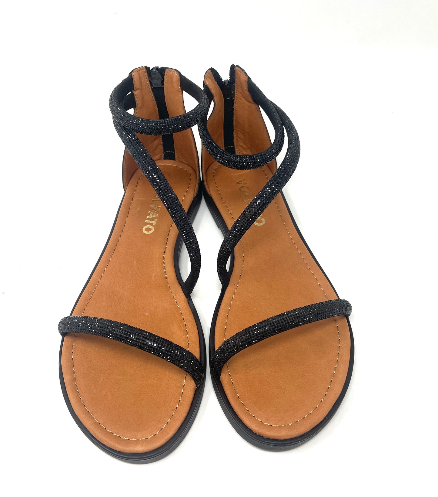 SANDALI BASSI VOLPATO DONNA NERO - 116240026NE